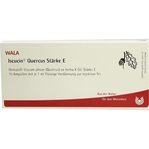 ISCUCIN QUERCUS STAERKE E, 10x1 ml, Wala Heilmittel GmbH