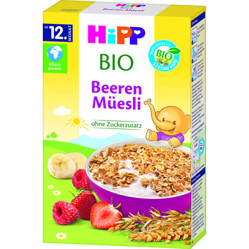 HiPP M&uuml;sli Kinder Beeren-M&uuml;sli, 200 g, Hipp GmbH & Co.Vertrieb KG