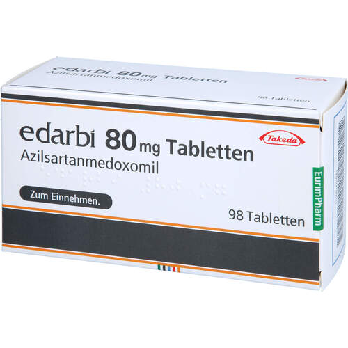 Edarbi 80mg Tabletten, 98 Stk., Eurimpharm Arzneimittel GmbH