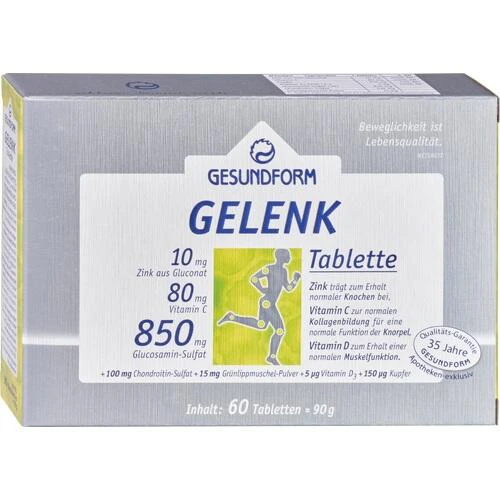 Gesundform Gelenk-Tabletten, 60 Stk., Provita Apoth.Market.U.Handels GmbH