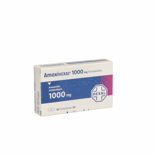 AMOXIHEXAL 1000, 10 ST, HEXAL AG