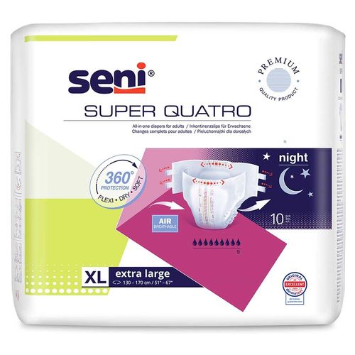 Seni Super QUATRO EXT LARG, 6x10 Stk., Tzmo Deutschland GmbH