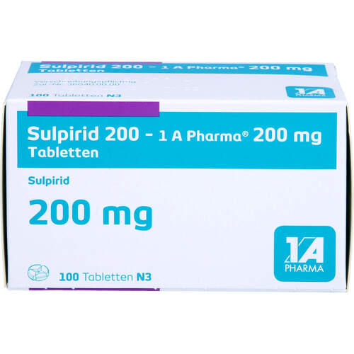 Sulpirid 200-1 A Pharma, 100 Stk., 1 A Pharma GmbH