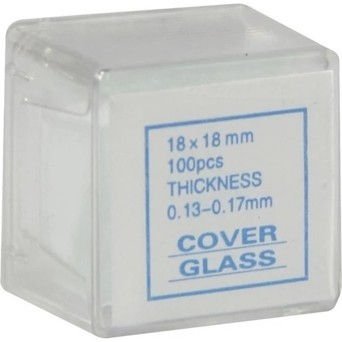 DECKGLAESCHEN BRI 18X18, 100 Stk., Brinkmann Medical Ein Unternehmen der Dr. Junghans Medical GmbH
