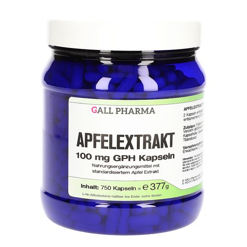 Apfelextrakt 100mg Kapseln, 750 Stk., Hecht-Pharma GmbH