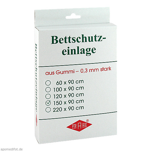 BETTEINL FRA GUMM 150X90 W, 1 ST, Büttner-Frank GmbH