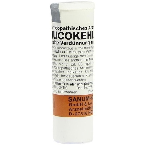 MUCOKEHL D 6, 1x1 ml, Sanum-Kehlbeck GmbH & Co. KG