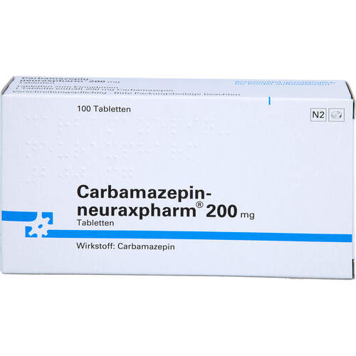 CARBAMAZEPIN-neuraxpharm 200mg, 100 Stk., neuraxpharm Arzneimittel GmbH
