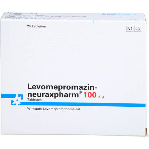 LEVOMEPROMAZIN-neuraxpharm 100, 20 ST, neuraxpharm Arzneimittel GmbH