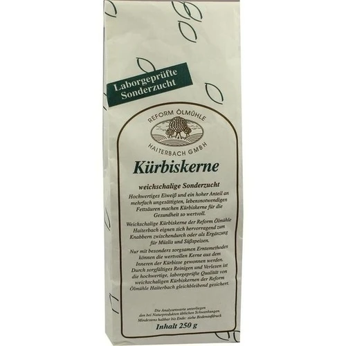 KÜRBISKERNE, 250 g, R.Ö.H. Reform Ölmühle Haiterbach GmbH