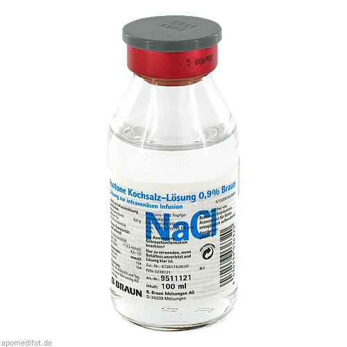 KOCHSALZ 0.9% ISOTON GL, 100 ml, B. Braun Melsungen AG