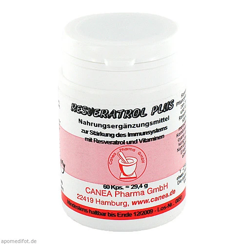 RESVERATROL Plus, 60 Stk., Pharma Peter GmbH