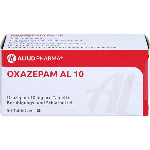 OXAZEPAM AL 10, 50 Stk., Aliud Pharma GmbH
