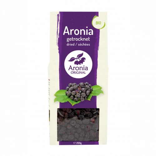 Bio Aroniabeeren getrocknet, 200 g, Aronia Original Naturprodukte GmbH