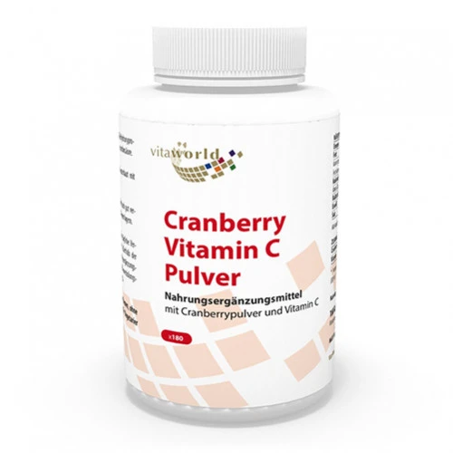 Cranberry plus C 400mg, 180 Stk., Vita World GmbH