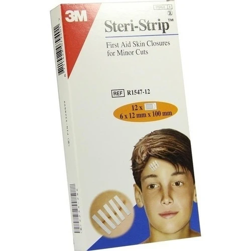 Steri Strip 12 MM X 102 MM, 12x6 Stk., Solventum Germany GmbH
