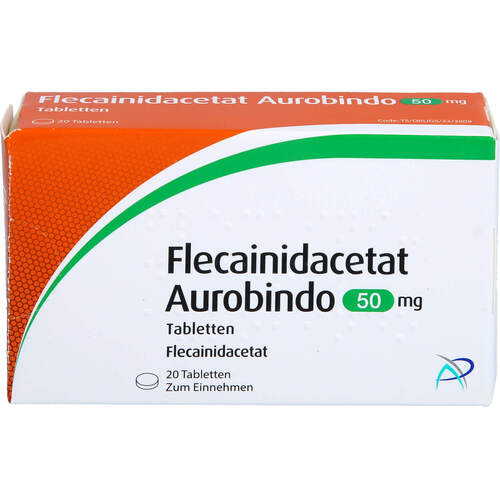 Flecainidacetat Aurobindo 50mg Tabletten, 20 ST, PUREN Pharma GmbH & Co. KG