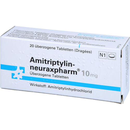 AMITRIPTYLIN-neuraxpharm 10mg, 20 Stk., neuraxpharm Arzneimittel GmbH