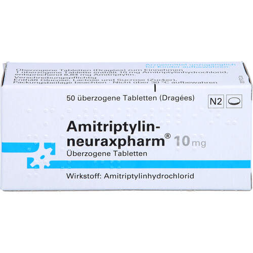 AMITRIPTYLIN-neuraxpharm 10mg, 50 Stk., neuraxpharm Arzneimittel GmbH