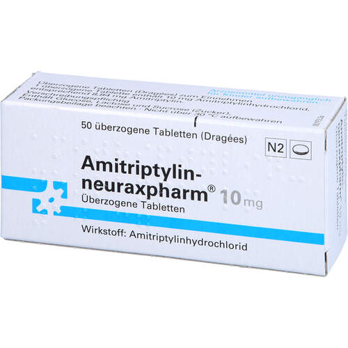 AMITRIPTYLIN-neuraxpharm 10mg, 50 Stk., neuraxpharm Arzneimittel GmbH