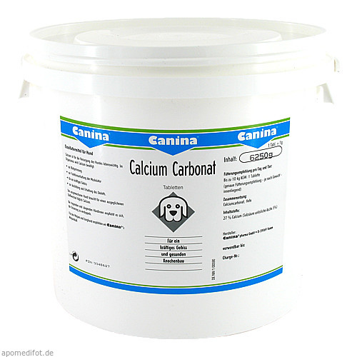 CALCIUMCARBONAT VET, 6250 G, Canina Pharma GmbH