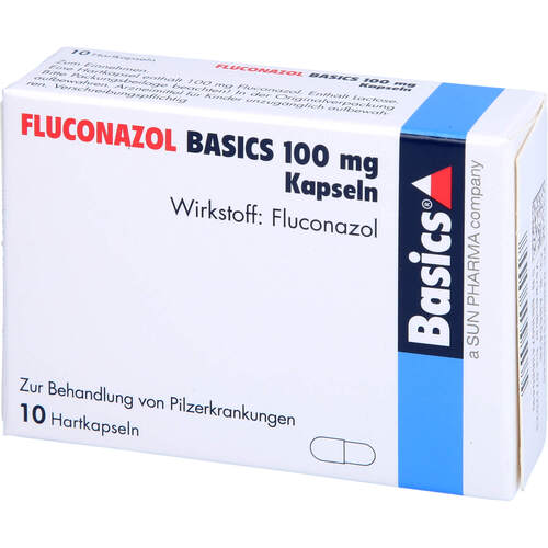FLUCONAZOL BASICS 100mg, 10 Stk., Basics GmbH