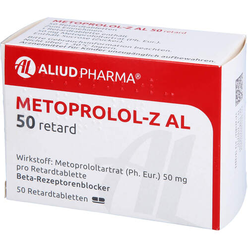 Metoprolol-Z AL 50 retard, 50 ST, Aliud Pharma GmbH