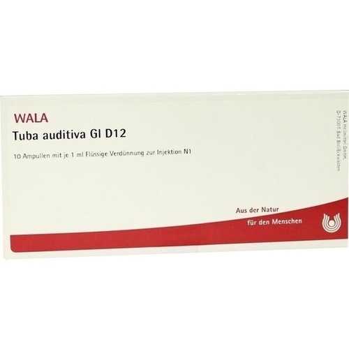 TUBA AUDITIVA GL D12, 10x1 ml, Wala Heilmittel GmbH