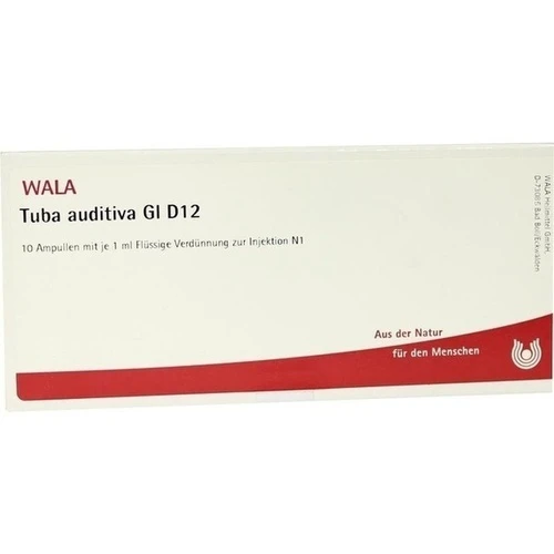 TUBA AUDITIVA GL D12, 10x1 ml, Wala Heilmittel GmbH