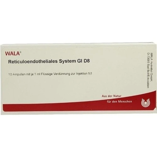 RETICULOENDOTHE SYS GL D 8, 10x1 ml, Wala Heilmittel GmbH