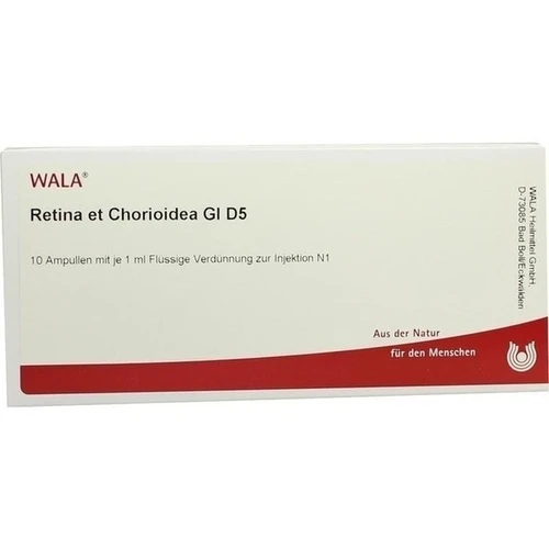 RETINA ET CHORIOIDE GL D 5, 10x1 ml, Wala Heilmittel GmbH