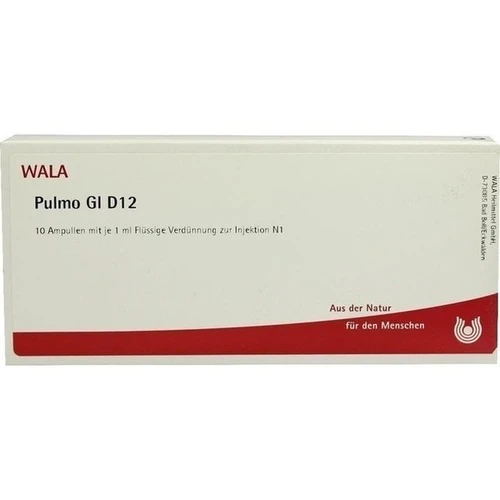 PULMO GL D12, 10x1 ml, Wala Heilmittel GmbH