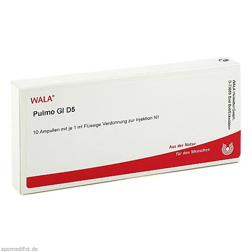 PULMO GL D 5, 10x1 ml, Wala Heilmittel GmbH