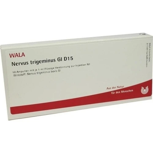 NERVUS TRIGEMINUS GL D15, 10x1 ml, Wala Heilmittel GmbH