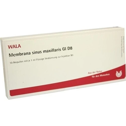 MEMBRANA SINUS MAXI GL D 8, 10X1 ML, Wala Heilmittel GmbH