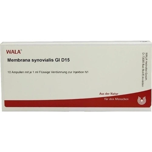 MEMBRANA SYNOVIALIS GL D15, 10x1 ml, Wala Heilmittel GmbH