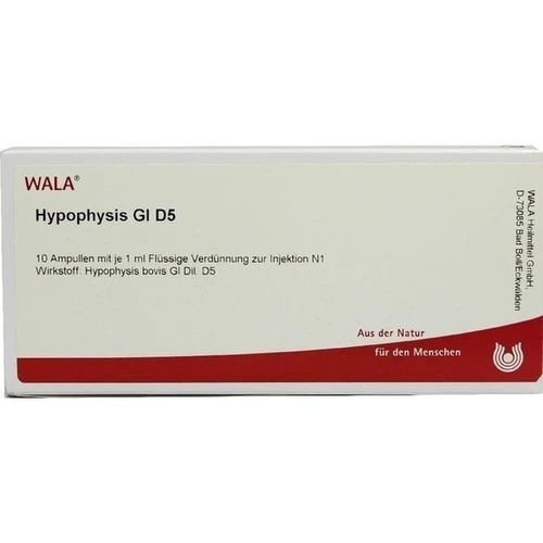 HYPOPHYSIS GL D 5, 10x1 ml, Wala Heilmittel GmbH