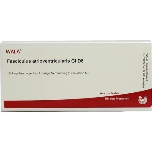 FASCICULUS ATRIOVEN GL D 8, 10X1 ML, Wala Heilmittel GmbH