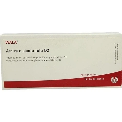 ARNICA E PLANTA TOTA D 2, 10X1 ML, Wala Heilmittel GmbH