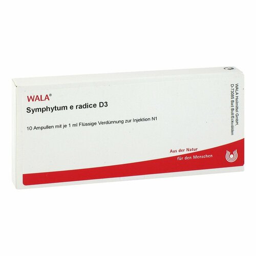 SYMPHYTUM E RADICE D 3, 10x1 ml, Wala Heilmittel GmbH