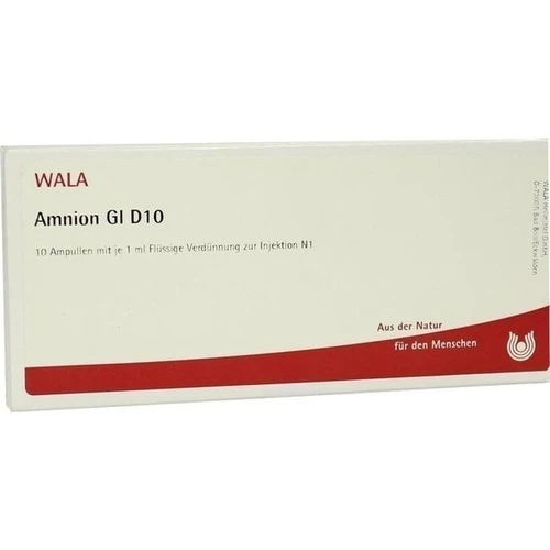 AMNION GL D10, 10x1 ml, Wala Heilmittel GmbH