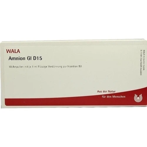 AMNION GL D15, 10x1 ml, Wala Heilmittel GmbH