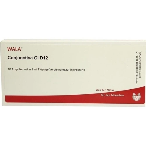 CONJUNCTIVA GL D 12 Ampullen, 10x1 ml, WALA Heilmittel GmbH