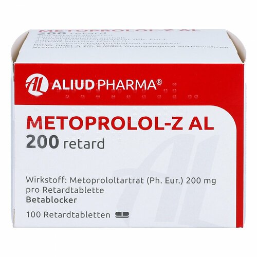 Metoprolol-Z AL 200 retard, 100 Stk., Aliud Pharma GmbH