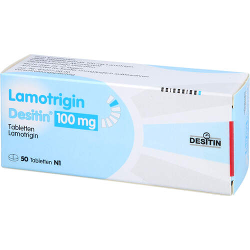 Lamotrigin Desitin 100mg, 50 Stk., Desitin Arzneimittel GmbH
