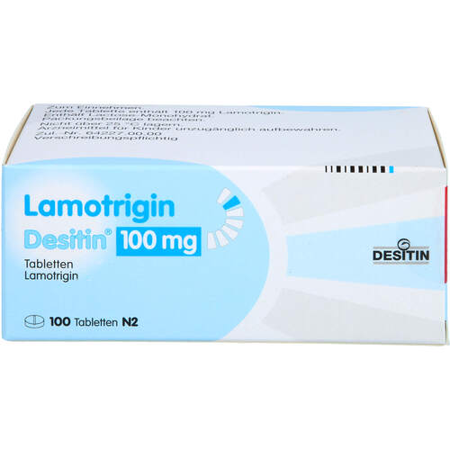 Lamotrigin Desitin 100mg, 100 Stk., Desitin Arzneimittel GmbH Lamotrigin Desitin 100mg, 100 Stk., Desitin Arzneimittel GmbH