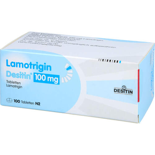 Lamotrigin Desitin 100mg, 100 Stk., Desitin Arzneimittel GmbH Lamotrigin Desitin 100mg, 100 Stk., Desitin Arzneimittel GmbH