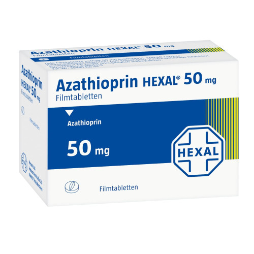 Azathioprin HEXAL 50mg Filmtabletten, 100 Stk., HEXAL AG