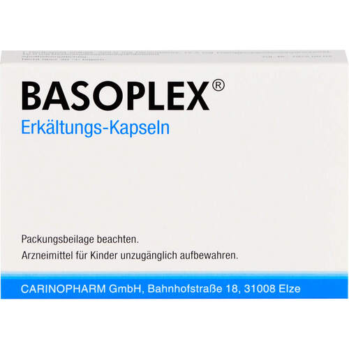 BASOPLEX Erk&auml;ltungs-Kapseln, 20 Stk., Abanta Pharma GmbH