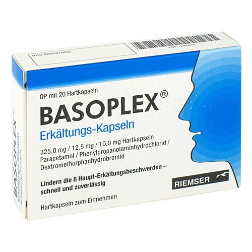 BASOPLEX Erk&auml;ltungs-Kapseln, 20 Stk., Abanta Pharma GmbH